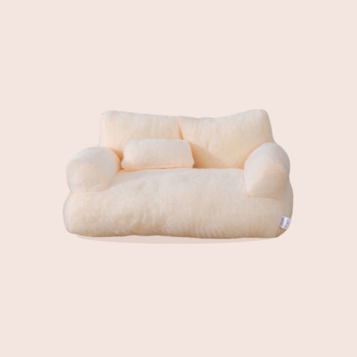 Canapé moelleux pour chat et petit chien