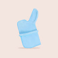Peignoir de bain pour chien, bleu