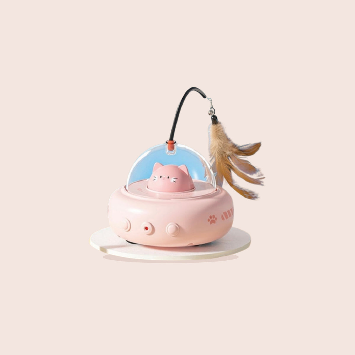 Jouet interactif OVNI pour chat