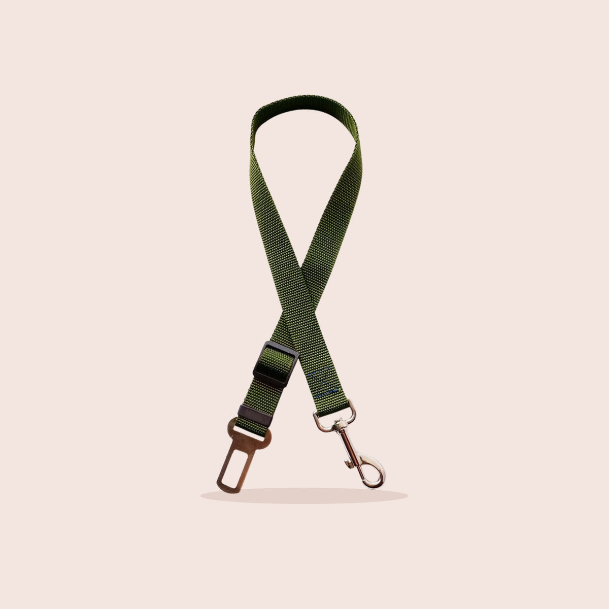 Ceinture de sécurité auto, vert kaki