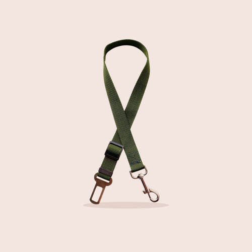 Ceinture de sécurité auto, vert kaki
