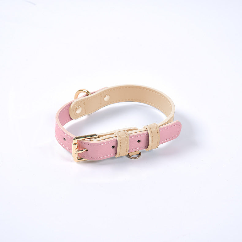 Collier en cuir véritable