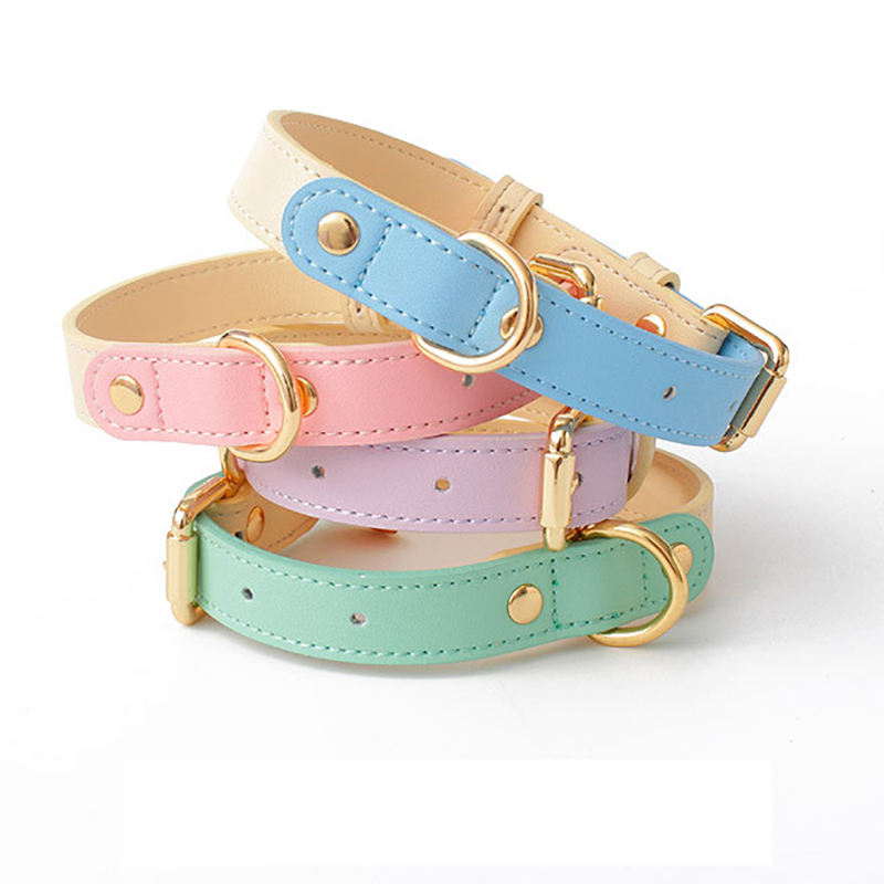 Collier en cuir véritable