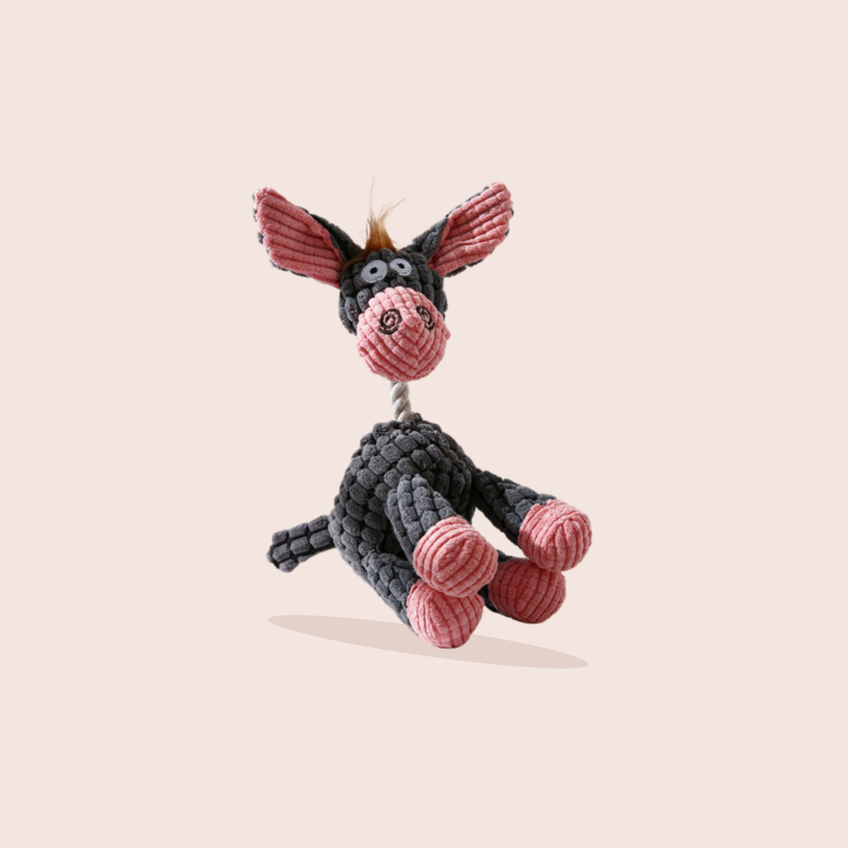 Peluche couinante à mâchouiller pour chien