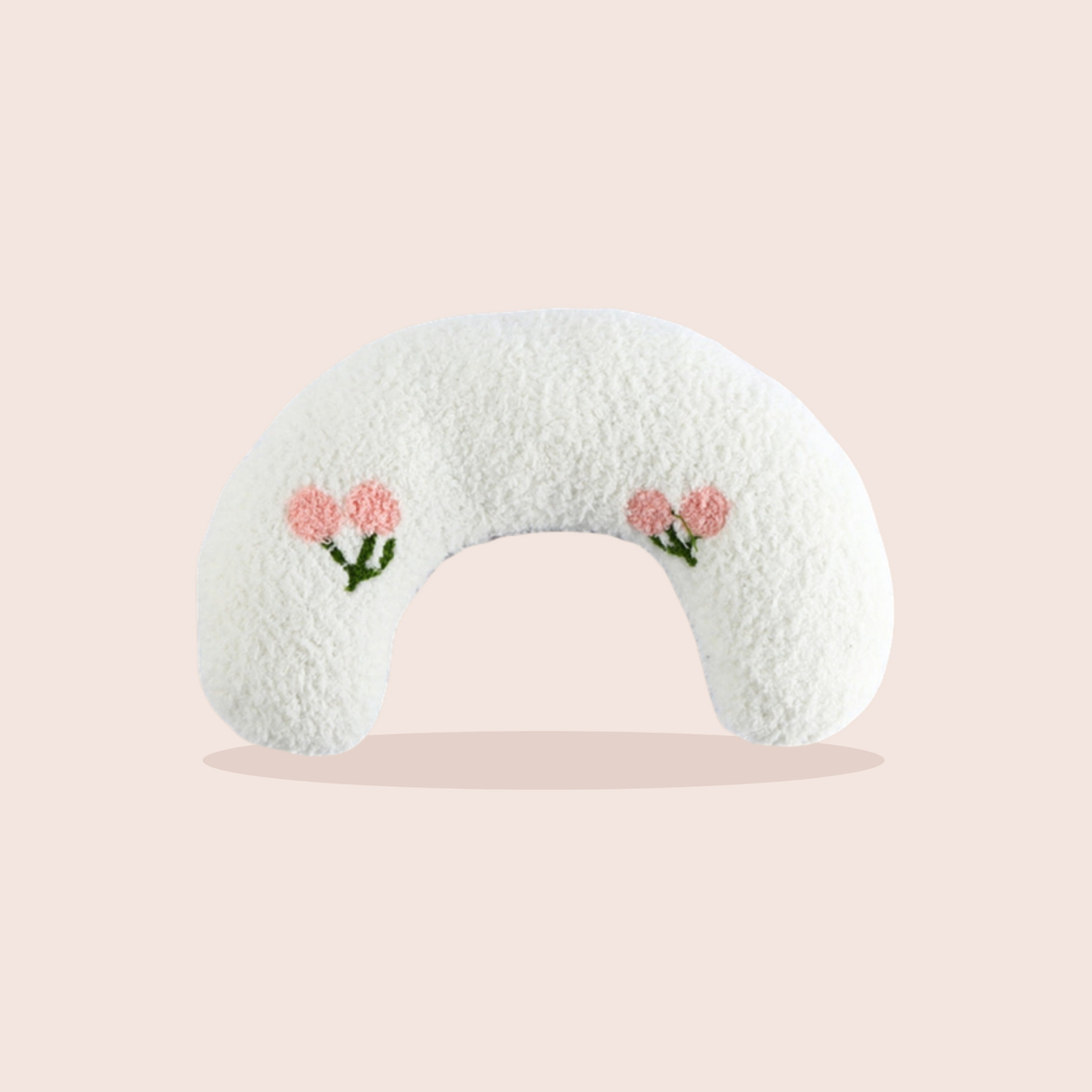 Coussin cale-tête en U pour chat et petit chien