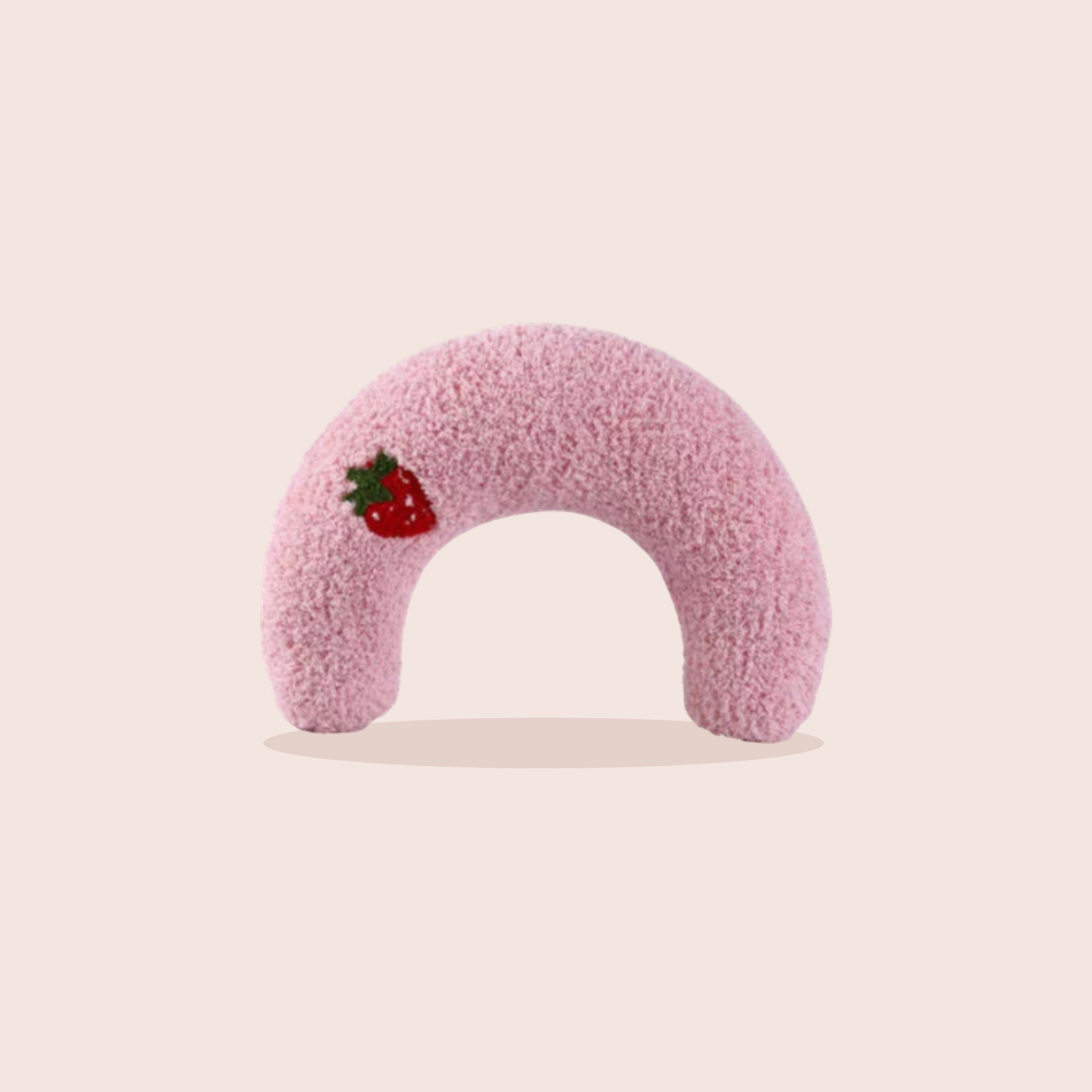 Coussin cale-tête en U pour chat et petit chien